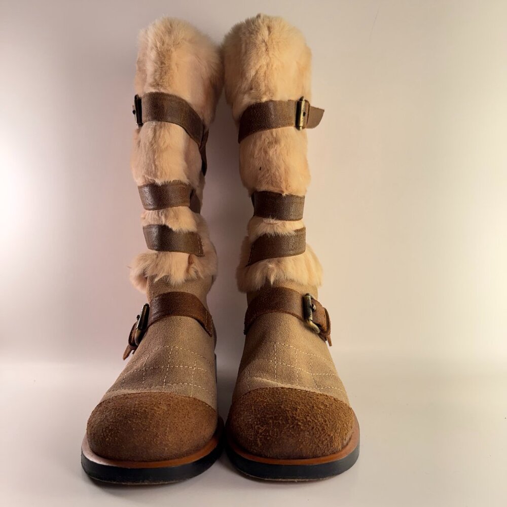 Chanel Biker Boots
